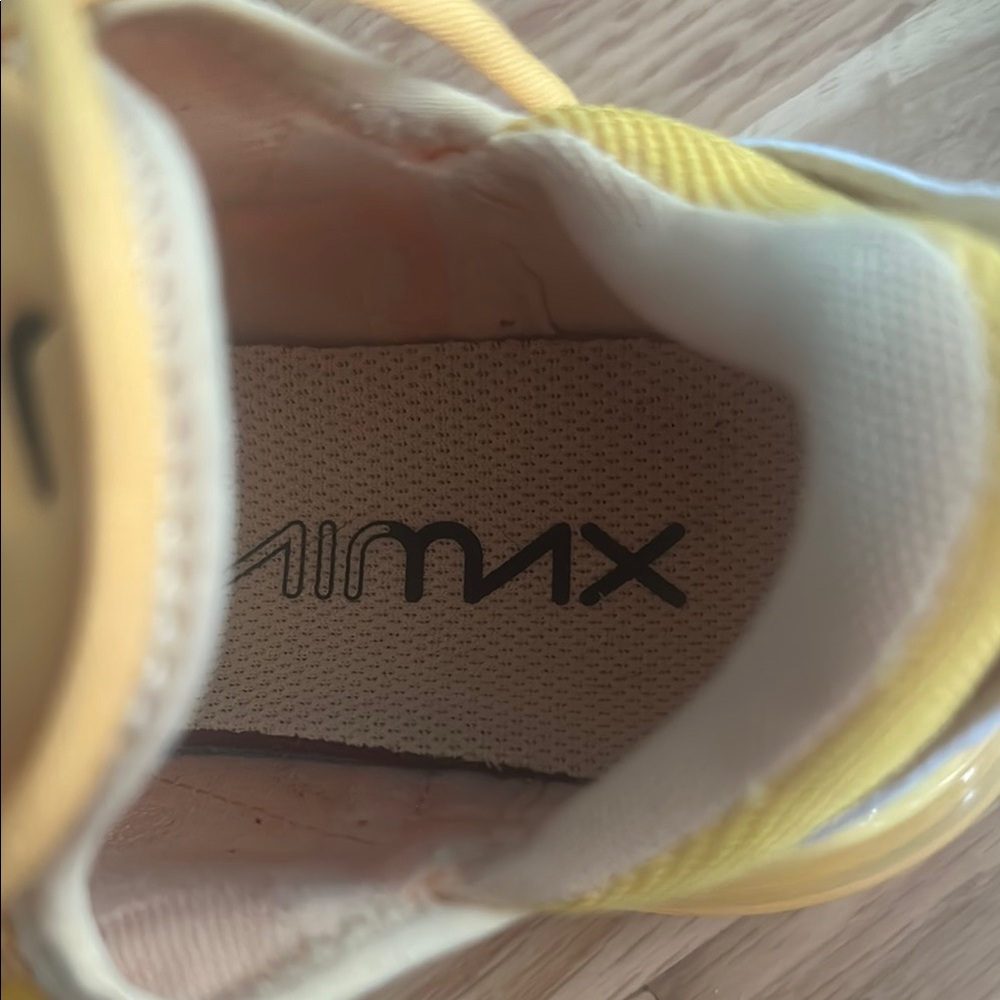 Nike Yellow Air Max Sneakers - Picture 3 of 6